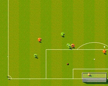 Unsensible Soccer screen shot game playing